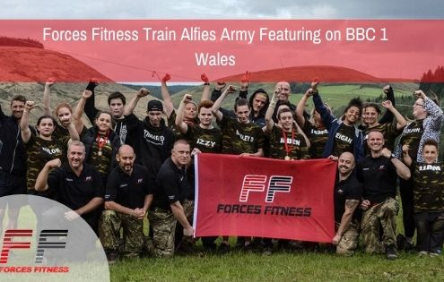 Forces Fitness Train Alfies Army Featuring on BBC 1 Wales