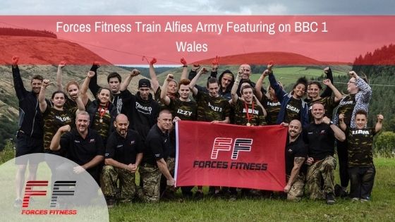 Forces Fitness Train Alfies Army Featuring on BBC 1 Wales